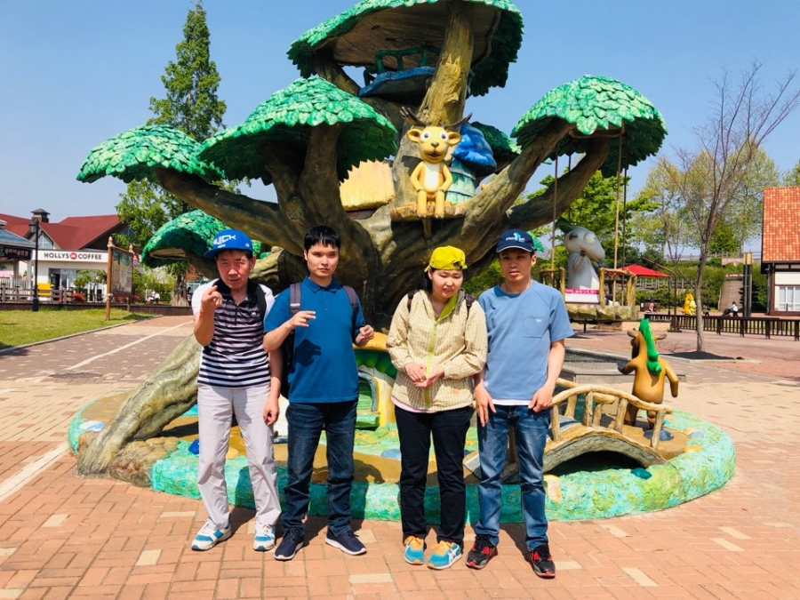 동화마을 앞 우리